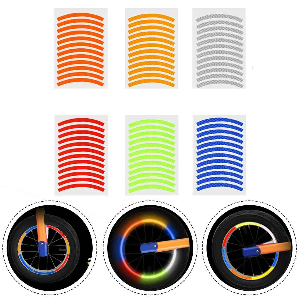 8MM 132Piece Bike Tire Wheel Sticker Reflective Stickers For Bicycle Safety Warning Balance Bike Reflector Motorcycle Rim Tape
8MM 132Piece Bike Tire Wheel Sticker Reflective Stickers For Bicycle Safety Warning Balance Bike Reflector Motorcycle Rim Tape