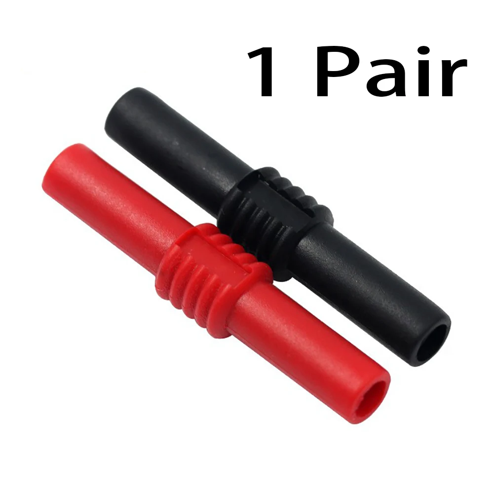 42mm Banana Plug Coupler Connector Brass Socket To Socket For Coupling/Extending Banana DMM And PSU Leads Wire Connectors
42mm Banana Plug Coupler Connector Brass Socket To Socket For Coupling/Extending Banana DMM And PSU Leads Wire Connectors