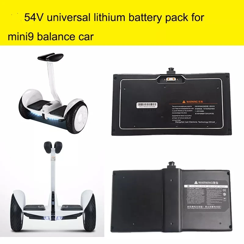 SELF BALANCING skateboard battery for Xiaomi Ninebot Segway 54V-63V 7500mAh lithium battery connection app with BMS
SELF BALANCING skateboard battery for Xiaomi Ninebot Segway 54V-63V 7500mAh lithium battery connection app with BMS