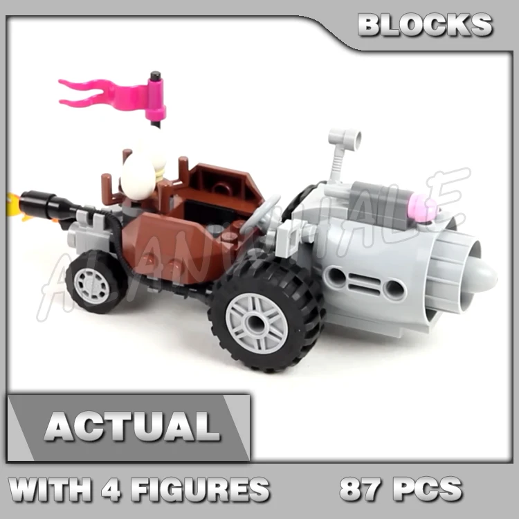 87pcs Birds Games Piggy Car Escape Ice Cream Shooter Exhaust Pipes Eggs 10505 Building Block Toy Compatible With Model
87pcs Birds Games Piggy Car Escape Ice Cream Shooter Exhaust Pipes Eggs 10505 Building Block Toy Compatible With Model