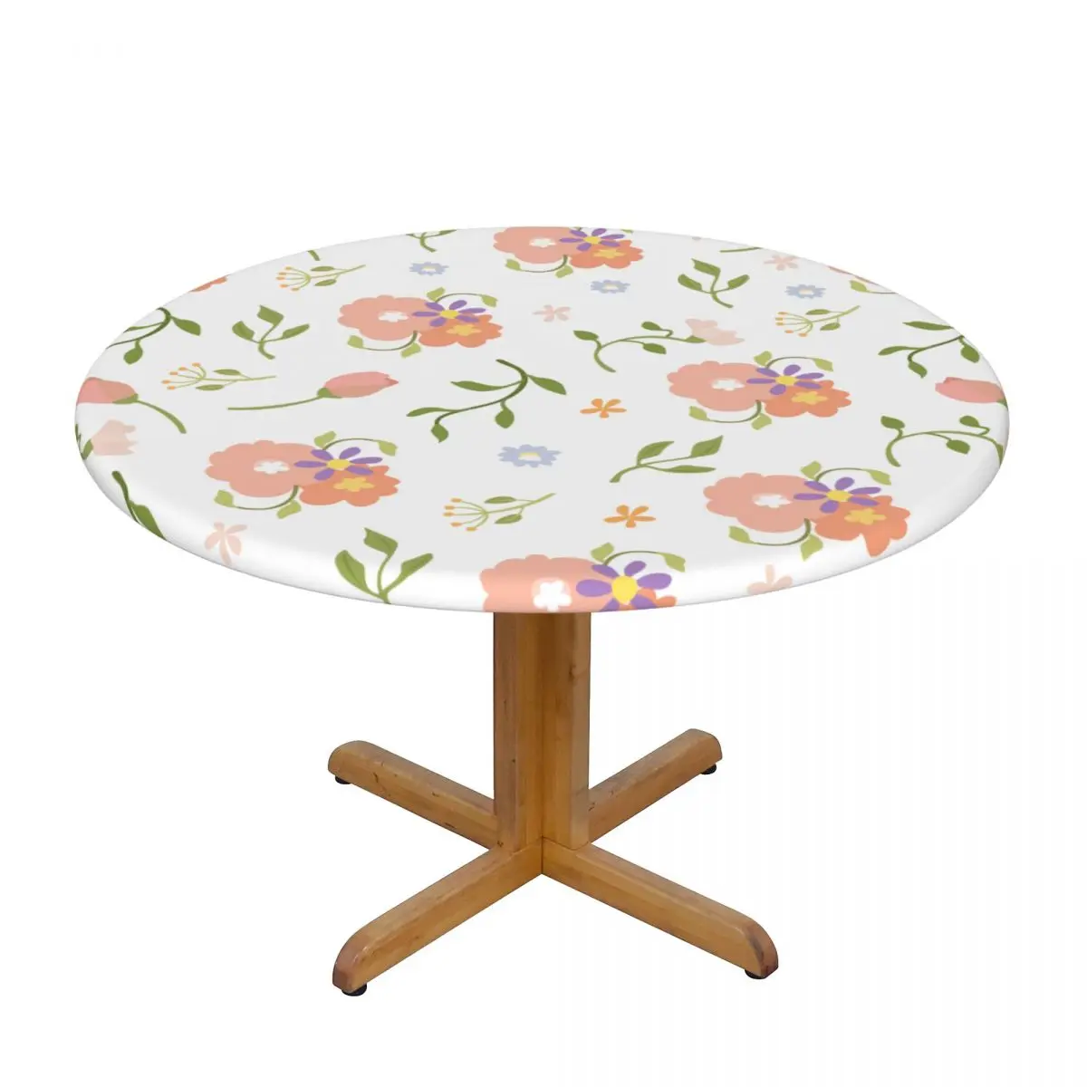 1Pc Waterproof Tablecloths Round Elastic Tablecloth Flowers Seamless Pattern Table Cloth Cover Coffee Table Pad
1Pc Waterproof Tablecloths Round Elastic Tablecloth Flowers Seamless Pattern Table Cloth Cover Coffee Table Pad