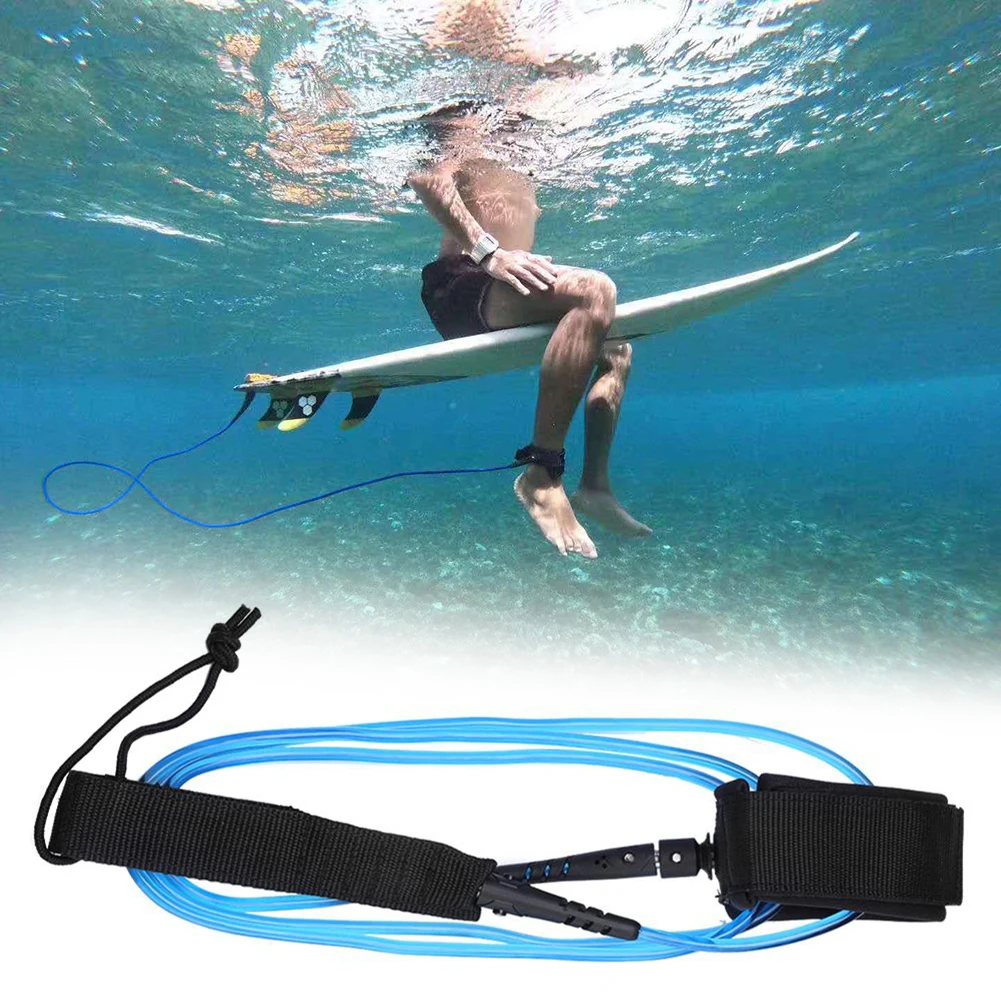 6ft Surfboard Ankle Leash Surfing Surfboard Longboard Safety Elastic Leg Rope Corrosion-resistant Surfing Accessories
6ft Surfboard Ankle Leash Surfing Surfboard Longboard Safety Elastic Leg Rope Corrosion-resistant Surfing Accessories