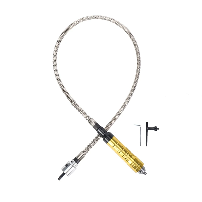 Гибкий вал вращающегося шлифовального станка, размер зажима патрона 0,3-6,5 мм, подходит для электродрелей Dremel
Гибкий вал вращающегося шлифовального станка, размер зажима патрона 0,3-6,5 мм, подходит для электродрелей Dremel