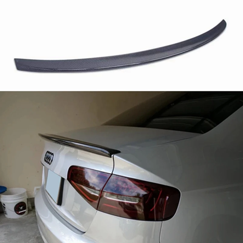 FOR AUDI A4 B8.5 2013-2016 Sedan S Style Carbon Fiber Rear Spoiler Trunk Wing FRP Forged Carbon
FOR AUDI A4 B8.5 2013-2016 Sedan S Style Carbon Fiber Rear Spoiler Trunk Wing FRP Forged Carbon