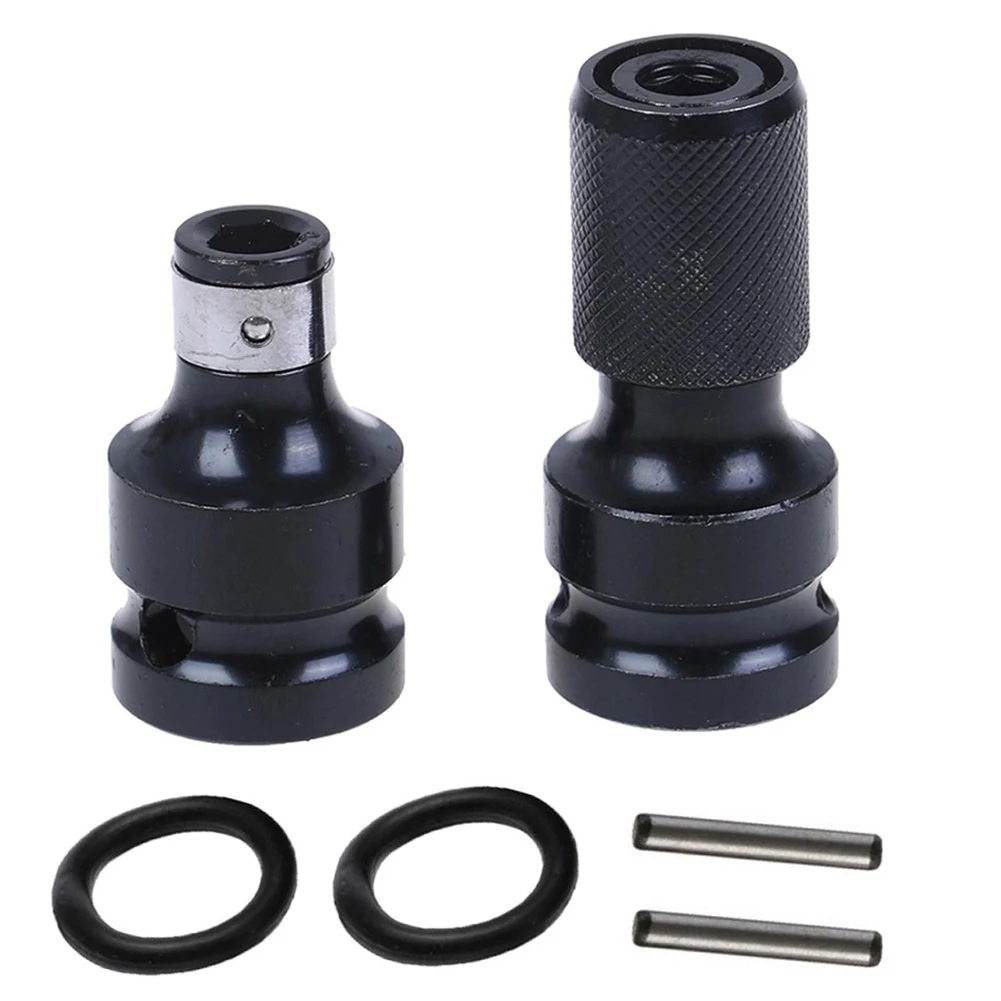 2 Set Hex Ratchet Socket Adapter Drive 1/2" Square To 1/4" Female Chuck Converter Impact Tool Kit Quick Release Impact Wrench
2 Set Hex Ratchet Socket Adapter Drive 1/2" Square To 1/4" Female Chuck Converter Impact Tool Kit Quick Release Impact Wrench