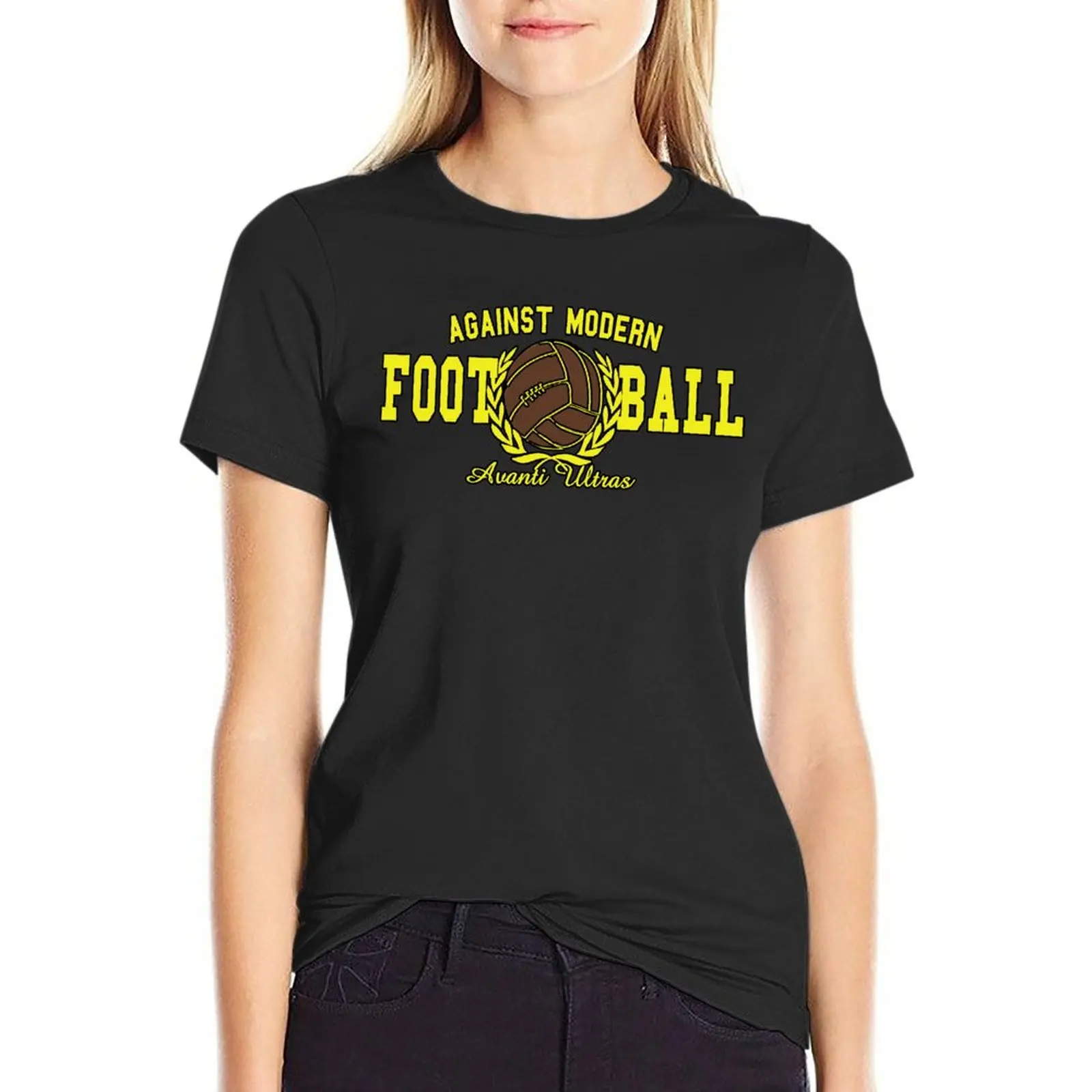 Against Modern Football Oversize T-Shirts Personalized Women Clothes 100% Cotton Streetwear Big Size Top Tee
Against Modern Football Oversize T-Shirts Personalized Women Clothes 100% Cotton Streetwear Big Size Top Tee