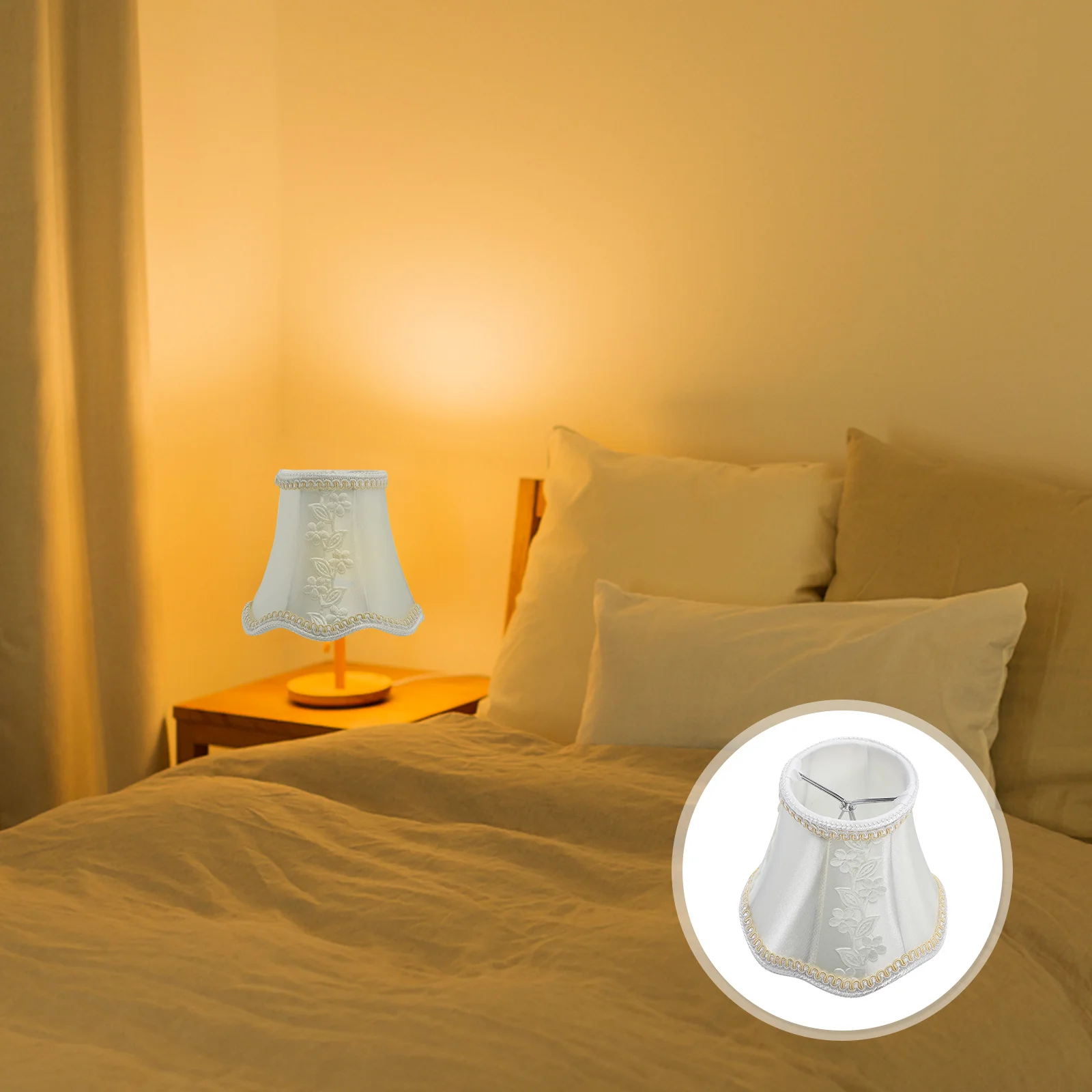 Fabric Lampshade Table Light Cover Wall Crystals Decor Vintage Chandelier Desk Small Lights Cloth
Fabric Lampshade Table Light Cover Wall Crystals Decor Vintage Chandelier Desk Small Lights Cloth