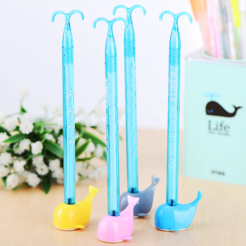 36 pcs/lot Creative Whale Desk Gel Pen Cute 0.38 mm black ink Signature Pen School Office writing Supplies Promotional Gift
36 pcs/lot Creative Whale Desk Gel Pen Cute 0.38 mm black ink Signature Pen School Office writing Supplies Promotional Gift