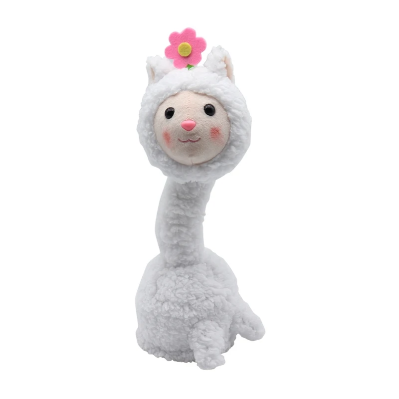 Cute Smiling with Music Alpaca Stuffed Doll Walking Dancing Toys Soft Hand Held Recording Best Gifts for kids /Girls P31B
Cute Smiling with Music Alpaca Stuffed Doll Walking Dancing Toys Soft Hand Held Recording Best Gifts for kids /Girls P31B