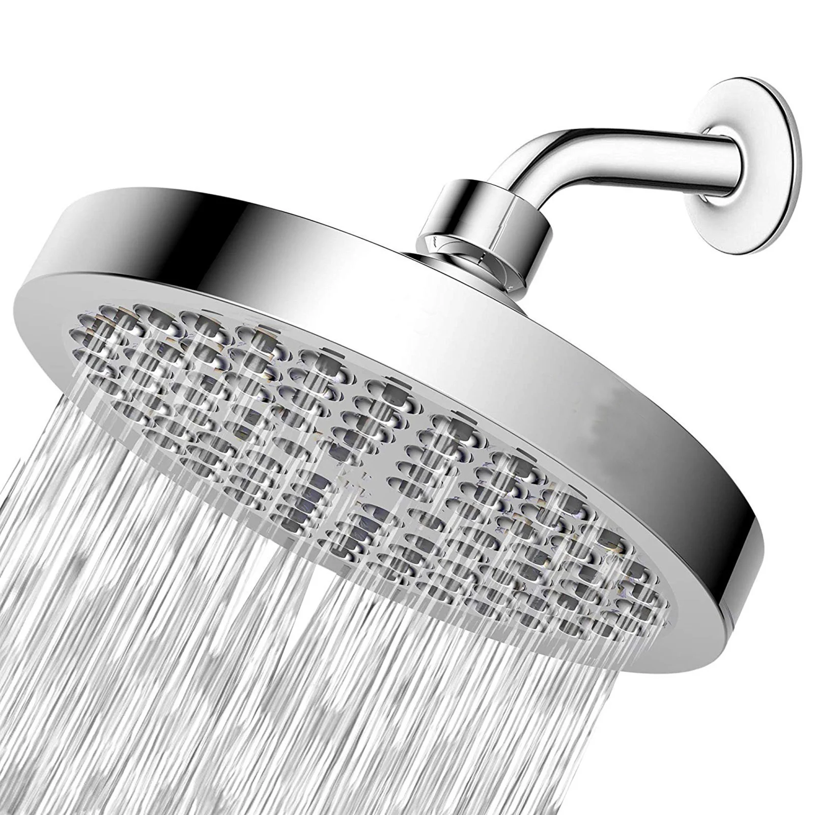 Home Round Showerheads Rust Proof ABS with Chrome Plated Nozzle for Showering Bathroom Bathing
Home Round Showerheads Rust Proof ABS with Chrome Plated Nozzle for Showering Bathroom Bathing