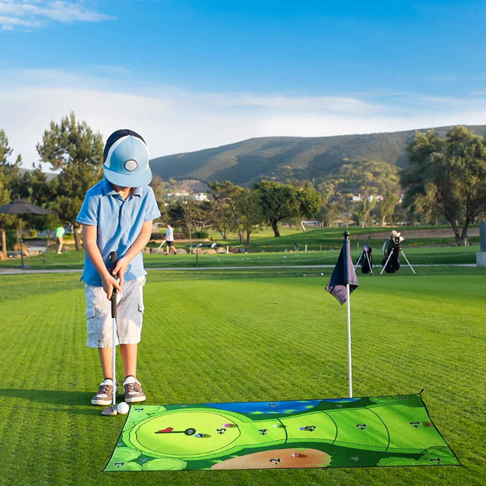 Portable Game Mat Practice Aids Casual Golf Putting Training for Indoor Outdoor with Golf Ball Turf Swing Detection Batting Kits
Portable Game Mat Practice Aids Casual Golf Putting Training for Indoor Outdoor with Golf Ball Turf Swing Detection Batting Kits