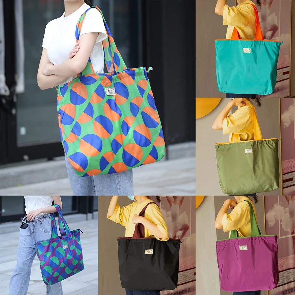 Eco-friendly Eco Bag Large Capacity Waterproof Shopping Bag Foldable Shopping Pouch Drawstring Oxford Grocery Takeaway Bag
Eco-friendly Eco Bag Large Capacity Waterproof Shopping Bag Foldable Shopping Pouch Drawstring Oxford Grocery Takeaway Bag