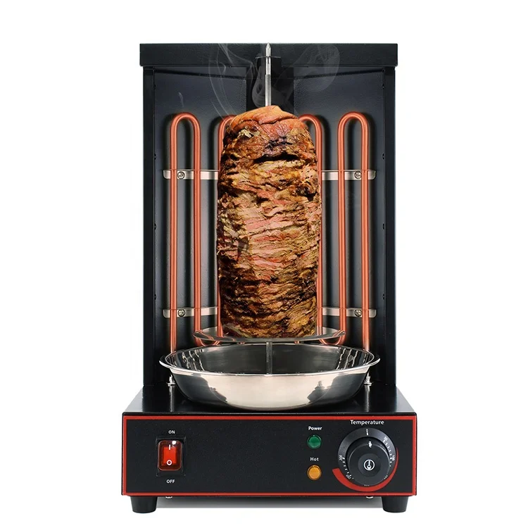 Portable Home Vertical Rotating Rotisserie Broiler Black Electric Shawarma Machine Doner Kebab Chicken BBQ Grill
Portable Home Vertical Rotating Rotisserie Broiler Black Electric Shawarma Machine Doner Kebab Chicken BBQ Grill