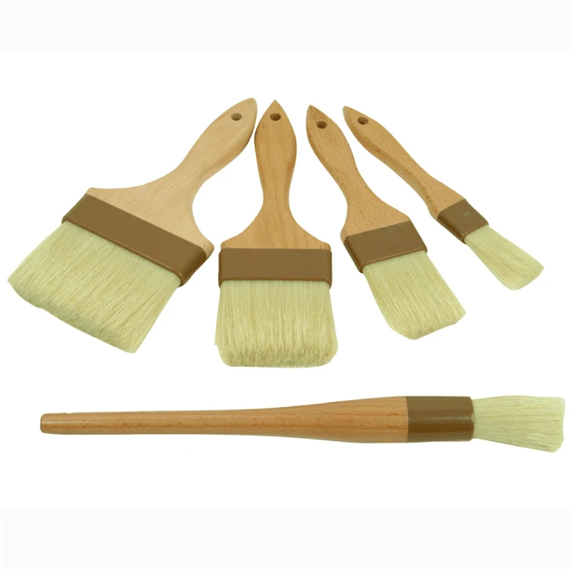 20 PCS Pastry Brushes Basting Oil Brush Bristles Wood Handles BBQ Sauce Brush for Spreading Butter Cooking Baking Wholesale XB
20 PCS Pastry Brushes Basting Oil Brush Bristles Wood Handles BBQ Sauce Brush for Spreading Butter Cooking Baking Wholesale XB