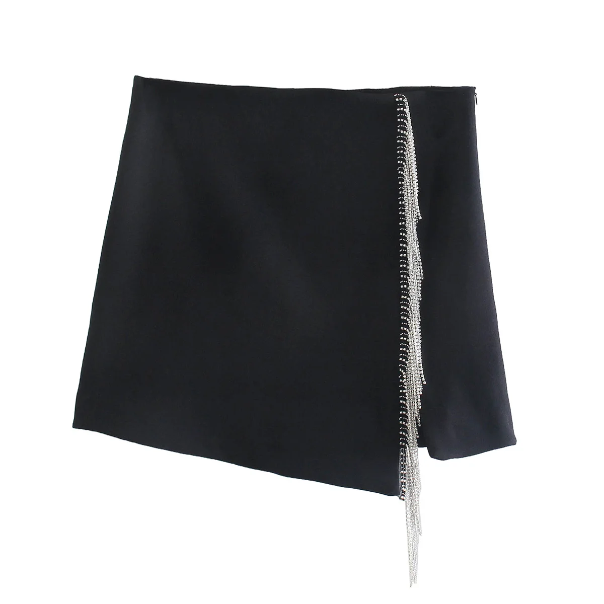 2022 Women Chic Fashion With Bejewelled Fringing Mini Skirt Vintage High Waist Side Zipper Female Skirts Mujer
2022 Women Chic Fashion With Bejewelled Fringing Mini Skirt Vintage High Waist Side Zipper Female Skirts Mujer