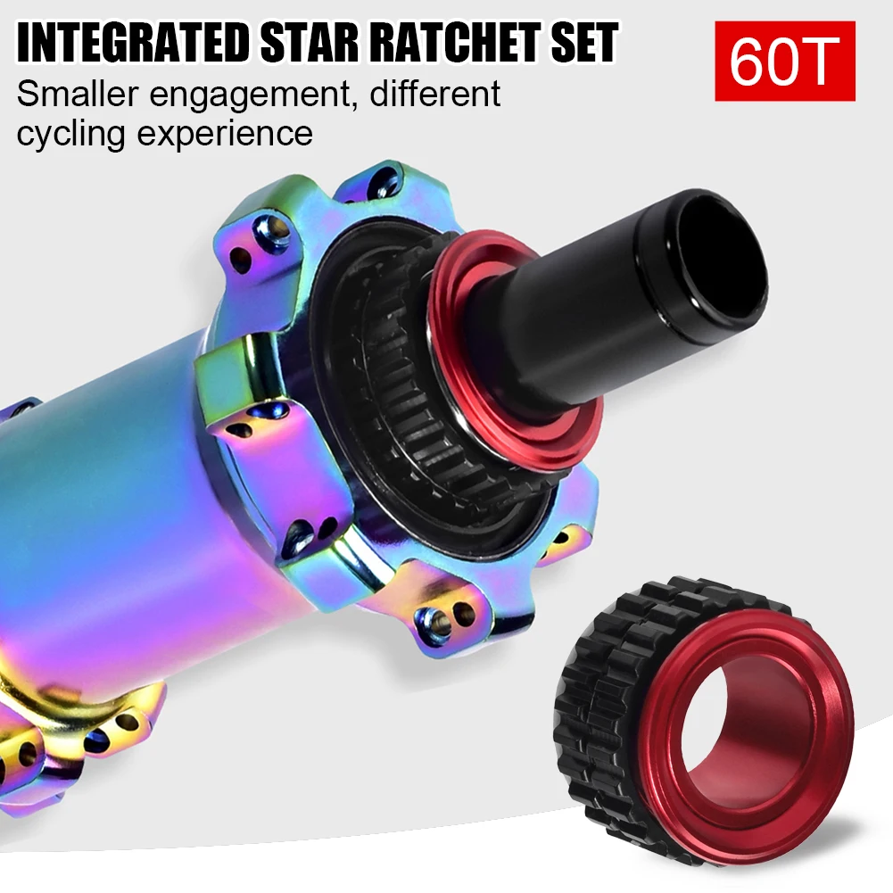 60T Bicycle Star Ratchet Bike Hub Service Upgrade Kit 6-degree for DT Swiss 190/240S/340/350/440/540 Hubs Cycling Accessories
60T Bicycle Star Ratchet Bike Hub Service Upgrade Kit 6-degree for DT Swiss 190/240S/340/350/440/540 Hubs Cycling Accessories