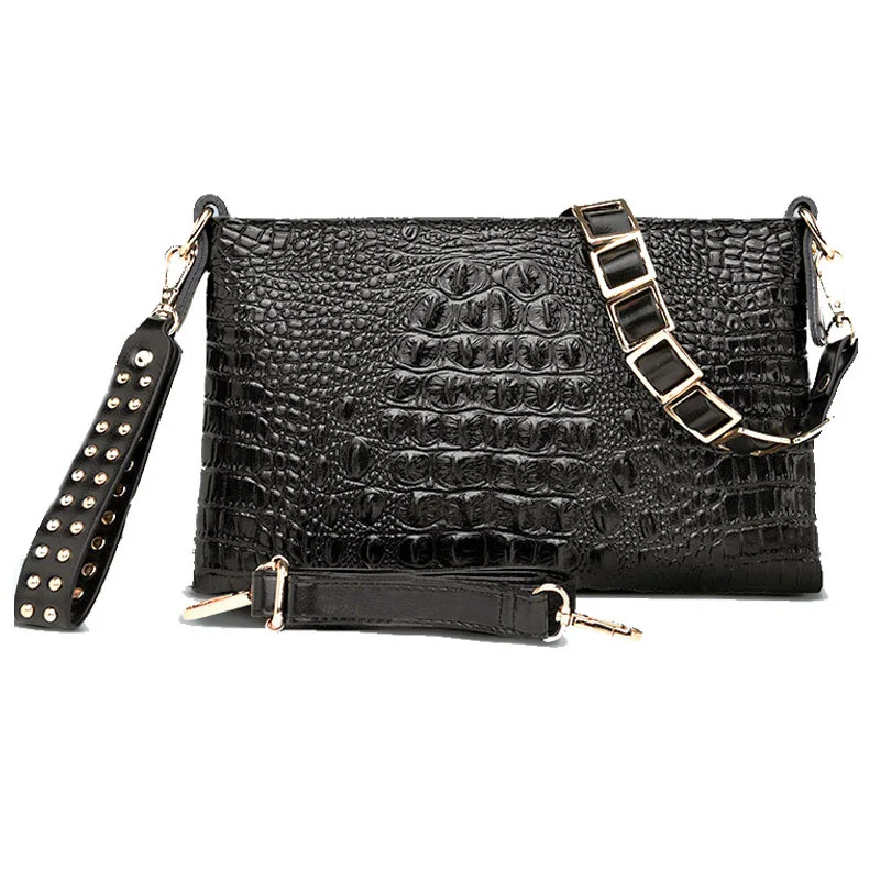 Handbag Crocodile Luxury ladies clutch bags brand Designer Women Messenger shoulder bags crossbody Purse Black
Handbag Crocodile Luxury ladies clutch bags brand Designer Women Messenger shoulder bags crossbody Purse Black