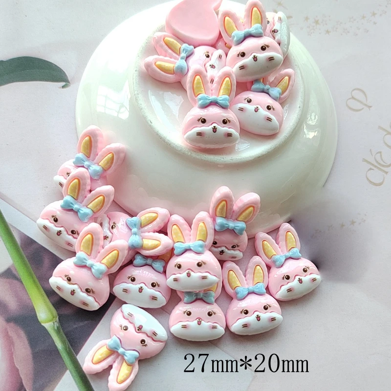10Pcs New Kawaiika Bright Bow Rabbit Resin Clip Book DIY Fashion Hairpin Mobile Phone Shoes And Hats Decoration Accessories
10Pcs New Kawaiika Bright Bow Rabbit Resin Clip Book DIY Fashion Hairpin Mobile Phone Shoes And Hats Decoration Accessories