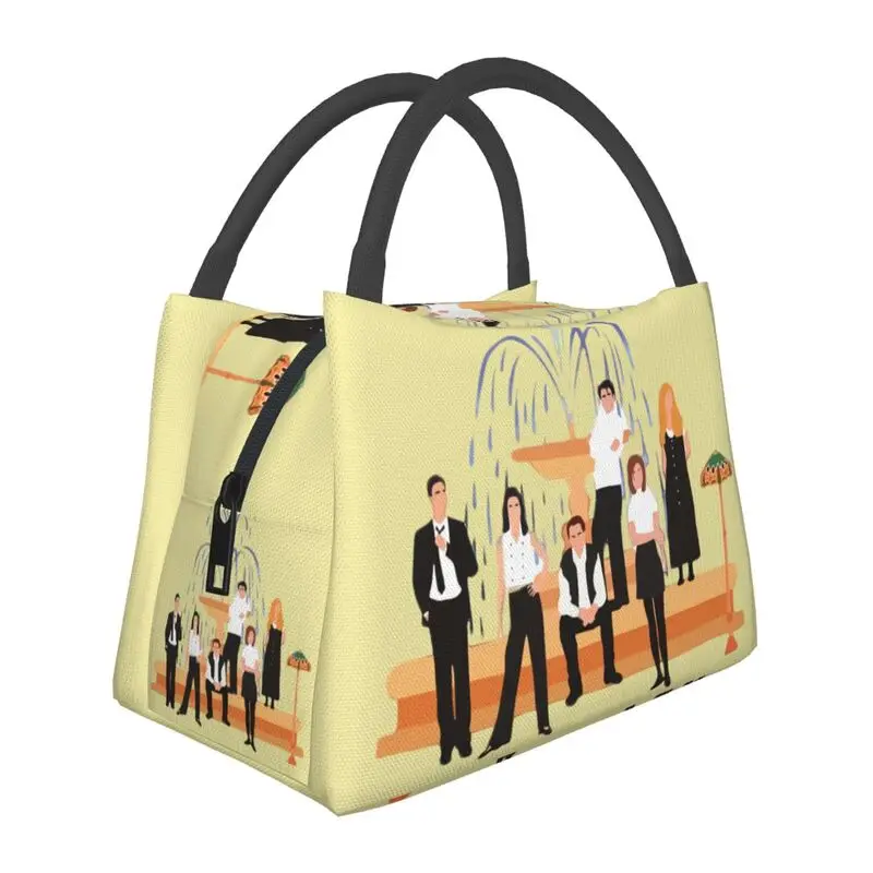 Индивидуальные сумки для обедов для ТВ-шоу друзей, Женский теплоохладитель, изолированные Ланч-боксы для пикника, кемпинга, работы, путешествий
Индивидуальные сумки для обедов для ТВ-шоу друзей, Женский теплоохладитель, изолированные Ланч-боксы для пикника, кемпинга, работы, путешествий