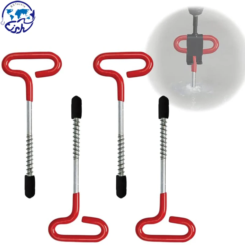 

Ice Fishing Ice Augers Anchor Spike Universal Winter Fishing Tent Insert Screw Fittings for Fixing Ice Shelters or Fishing Rod