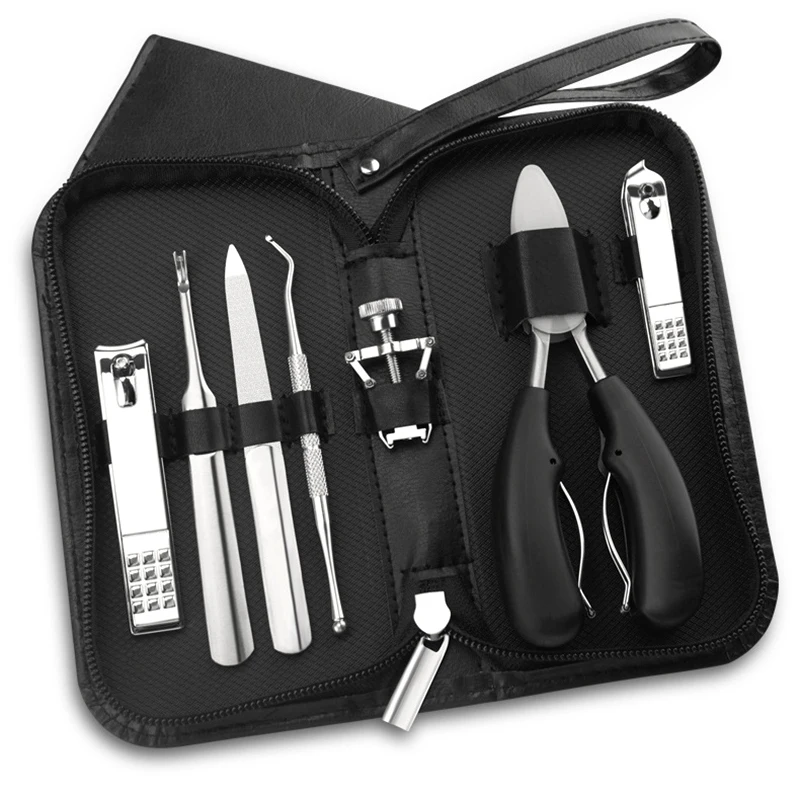 7Pcs/Set Manicure Nail Clippers Pedicure Set Stainless Steel Gargoyle Nail Clippers Inlay Orthotics Manicure 
7Pcs/Set Manicure Nail Clippers Pedicure Set Stainless Steel Gargoyle Nail Clippers Inlay Orthotics Manicure