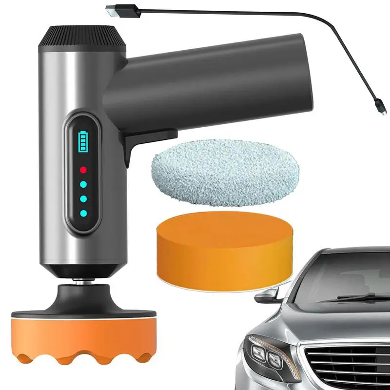 Car Buffers And Polishers Kit 4000mAh Rechargeable Polishing Machine Kit Mini Ergonomic Design Portable Polisher Tool For Car
Car Buffers And Polishers Kit 4000mAh Rechargeable Polishing Machine Kit Mini Ergonomic Design Portable Polisher Tool For Car