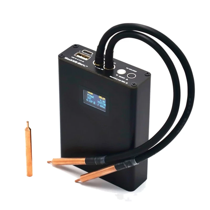 Mini Spot Welder Kit Portable Digital Display Spot Welding Machine Weld Tools For 0.2Mm Nickel Plated 18650 Battery Pack
Mini Spot Welder Kit Portable Digital Display Spot Welding Machine Weld Tools For 0.2Mm Nickel Plated 18650 Battery Pack