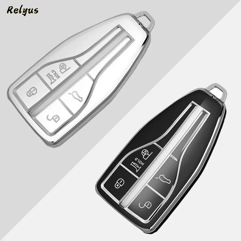 Fashion Soft TPU Car Smart Key Case Cover Protector Shell Fob for Hongqi H5 H9 HS5 HS7 H7 L5 HS3 L9 Keychain Keyless Accessories 
Fashion Soft TPU Car Smart Key Case Cover Protector Shell Fob for Hongqi H5 H9 HS5 HS7 H7 L5 HS3 L9 Keychain Keyless Accessories