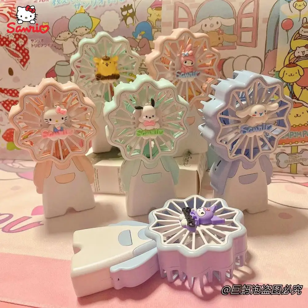 Cartoon Sanrios Accessories Hello Kitty Cinnamoroll Kuromi My Melody Kawaii Cute Girls Small Fan Students Portable Fan Kids Gift
Cartoon Sanrios Accessories Hello Kitty Cinnamoroll Kuromi My Melody Kawaii Cute Girls Small Fan Students Portable Fan Kids Gift
