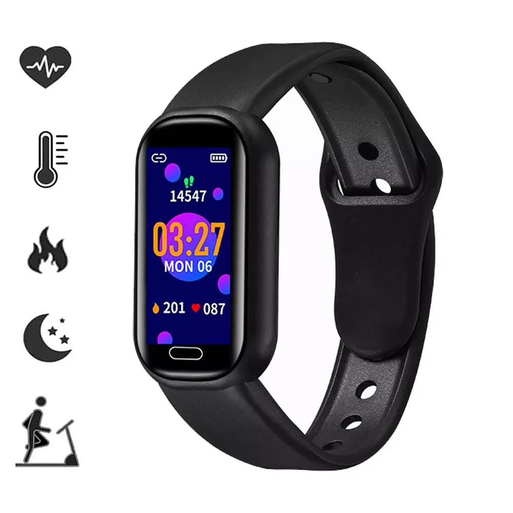 Smartwatch Fitness Tracker for Android IOS with Heart Rate Blood Pressure Monitor Multifunctional Sport Alarm Clocks Smart Band
Smartwatch Fitness Tracker for Android IOS with Heart Rate Blood Pressure Monitor Multifunctional Sport Alarm Clocks Smart Band