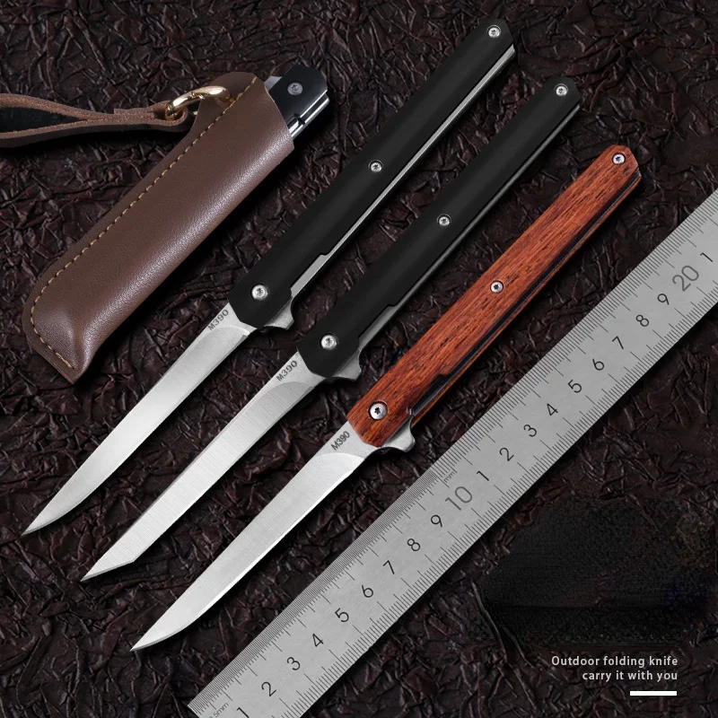 High Quality Stainless Steel Fold Knife Portable Pocket Solid Wood Folding Knife Camping Hunting Survival Knife Fruit Knives
High Quality Stainless Steel Fold Knife Portable Pocket Solid Wood Folding Knife Camping Hunting Survival Knife Fruit Knives