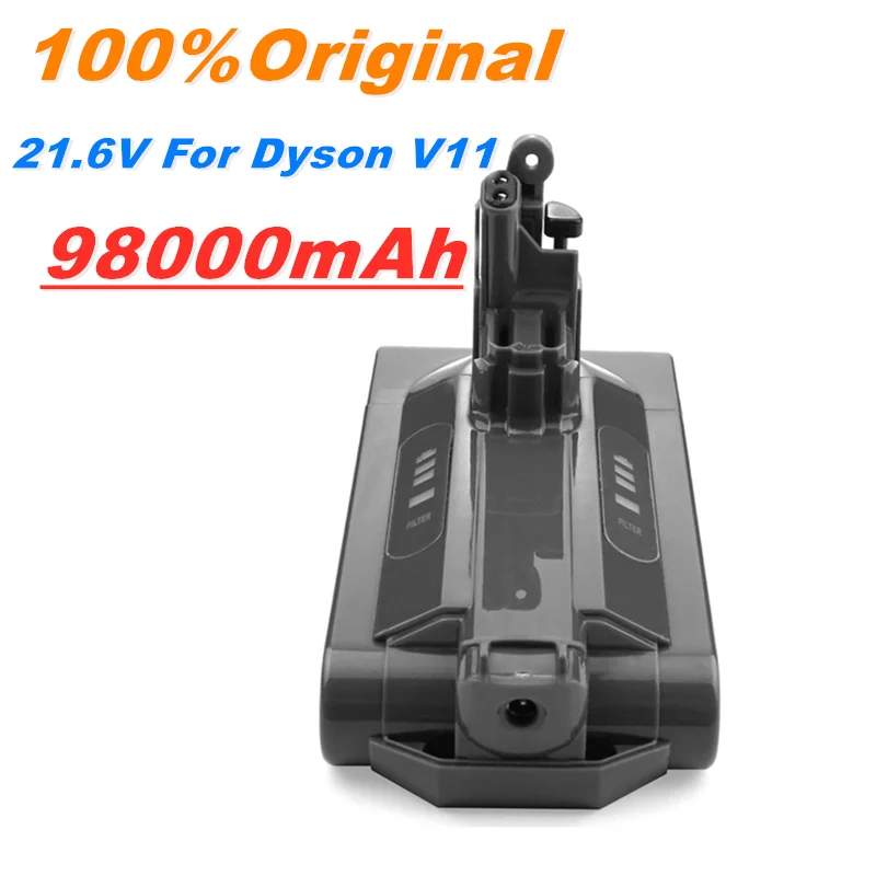 New 25.2 V 9800mAh Li-on Battery for Dyson V11 Vacuum Cleaner Series 970145-02 SV14 29512-01 268804-01 292723-01 269232-01
New 25.2 V 9800mAh Li-on Battery for Dyson V11 Vacuum Cleaner Series 970145-02 SV14 29512-01 268804-01 292723-01 269232-01