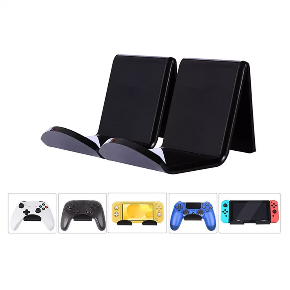 Controllers Bracket Acrylic Headset Holder Hanger Wall Mount Bracket Self-Adhesive Hook for Desktop PC Gamepads Headset
Controllers Bracket Acrylic Headset Holder Hanger Wall Mount Bracket Self-Adhesive Hook for Desktop PC Gamepads Headset