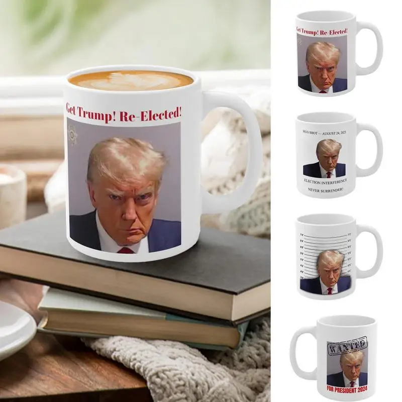 Trump Booking Coffee Mug 350ml Ceramic Mug With Trump Photo Creative Gifts Dining Products For Warm Water Hot Coffee Cold Soda
Trump Booking Coffee Mug 350ml Ceramic Mug With Trump Photo Creative Gifts Dining Products For Warm Water Hot Coffee Cold Soda