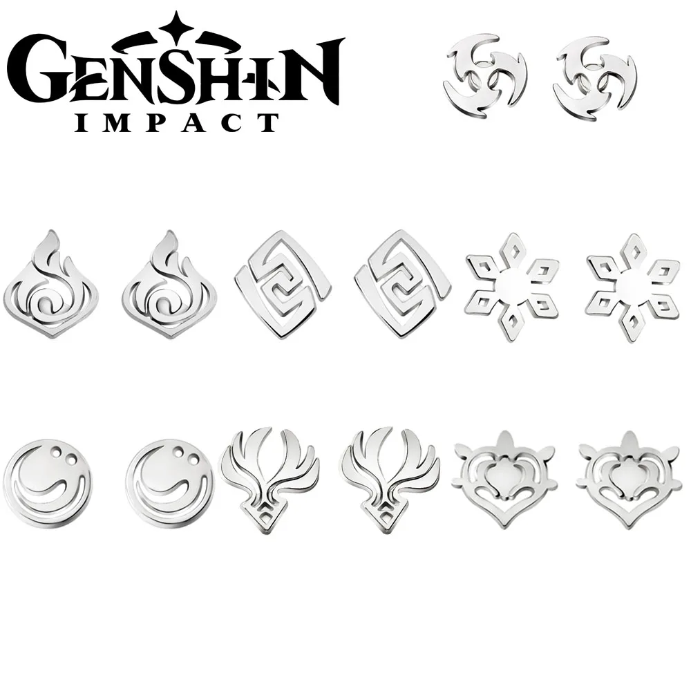 Genshin Imapct Earrings Eye of God Element Hydro Pyro Dendro Anemo Electro Cryo Geo Earrings For Women Cosplay Jewelry Gift
Genshin Imapct Earrings Eye of God Element Hydro Pyro Dendro Anemo Electro Cryo Geo Earrings For Women Cosplay Jewelry Gift