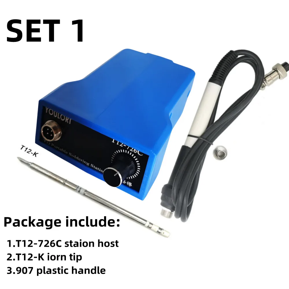 Портативная паяльная станция YOULORT T12-726C для аккумуляторов Makita
Портативная паяльная станция YOULORT T12-726C для аккумуляторов Makita