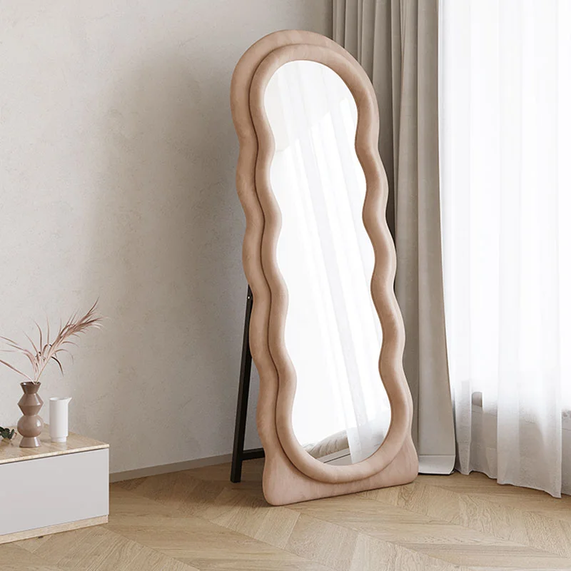 

Dressing Aesthetic Mirror Full Body Bedroom cool girls Standing Mirror Nordic Vintage modern luxury design espejo home furniture