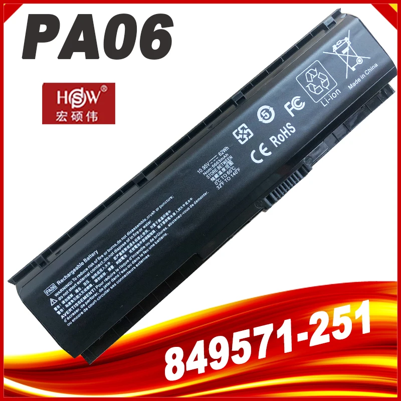 Аккумулятор для ноутбука PA06 для HP Omen 17 17-w 17-ab200 17t-ab00 17-w200 849571-221 17-w200ng 17-ab Φ
Аккумулятор для ноутбука PA06 для HP Omen 17 17-w 17-ab200 17t-ab00 17-w200 849571-221 17-w200ng 17-ab Φ