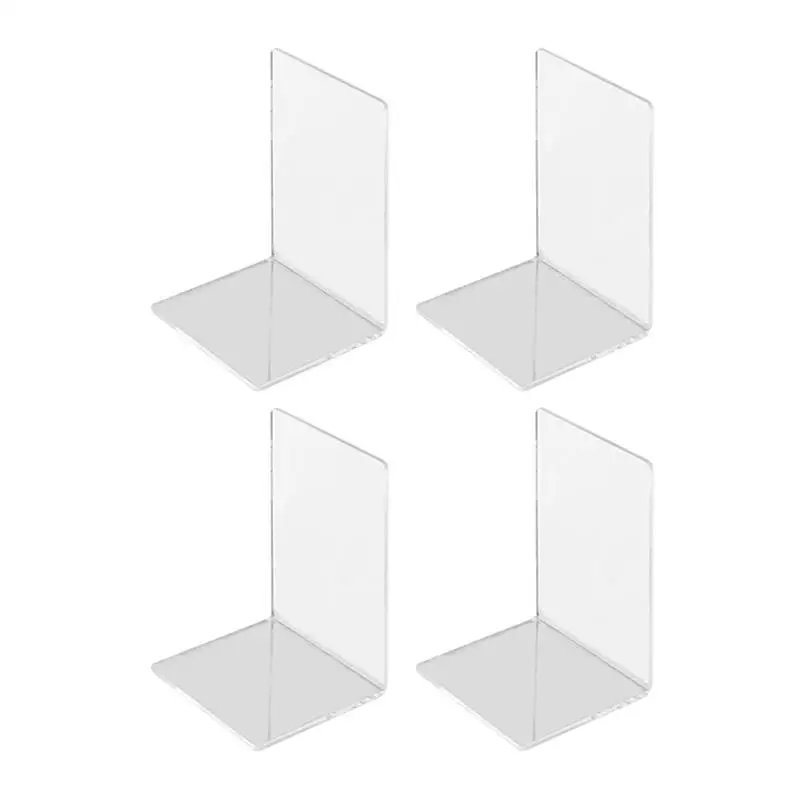 4pcs Book End Acrylic Book Holder Clear Book Organizer For Home Office Library
4pcs Book End Acrylic Book Holder Clear Book Organizer For Home Office Library
