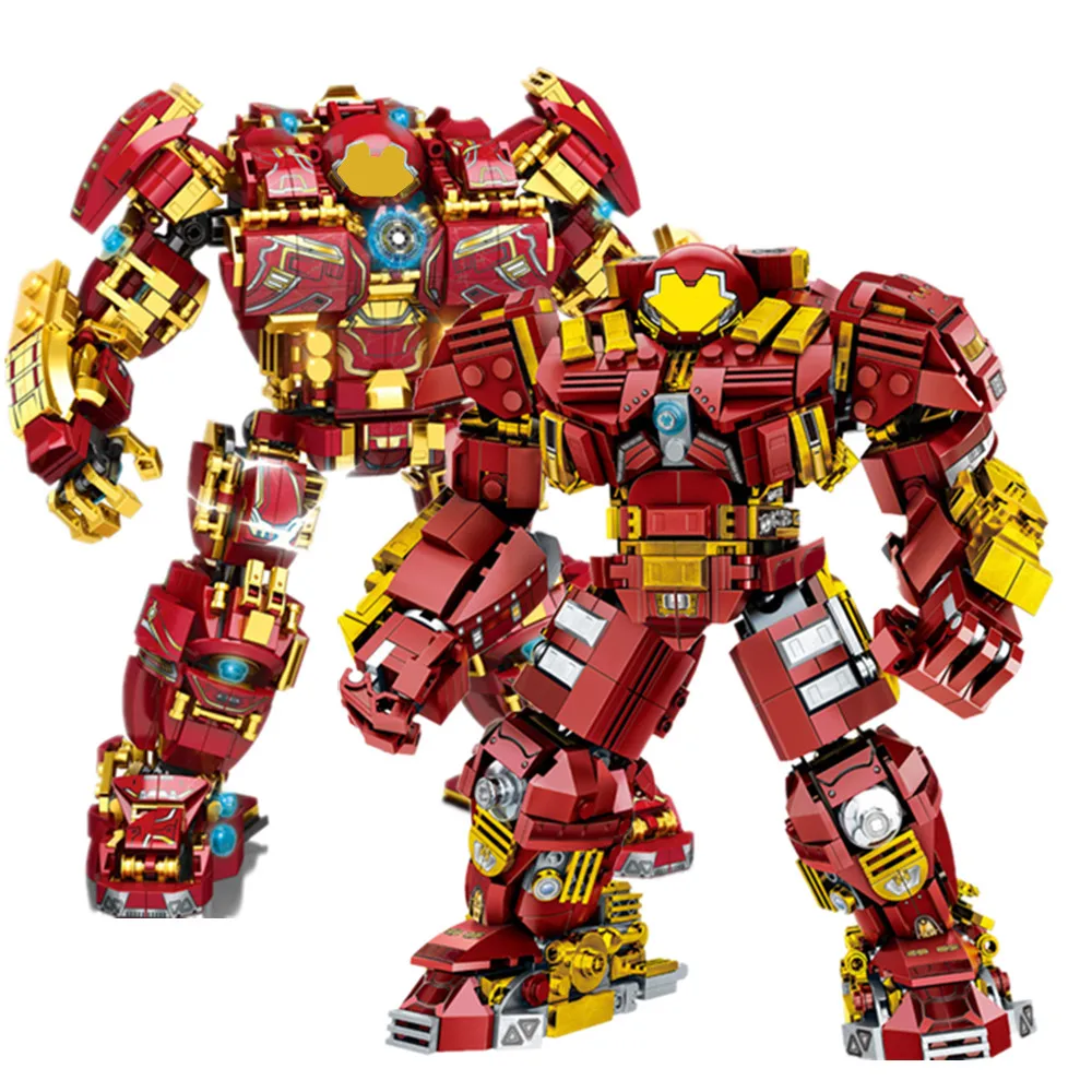 NEW Marvels Avengers Mecha Armored Ironman Hulkbuster Hulk Superheroes Robot Figures Building Brick Block Gift Toy
NEW Marvels Avengers Mecha Armored Ironman Hulkbuster Hulk Superheroes Robot Figures Building Brick Block Gift Toy