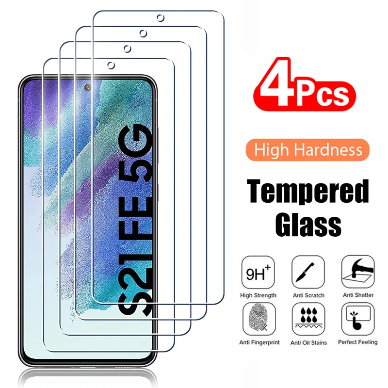 4PCS Tempered Glass For Samsung Galaxy S21FE S20FE A52 A53 A54 A73 5G Screen Protection For Samsung A14 A34 A23 A72 A33 5G Glass
4PCS Tempered Glass For Samsung Galaxy S21FE S20FE A52 A53 A54 A73 5G Screen Protection For Samsung A14 A34 A23 A72 A33 5G Glass