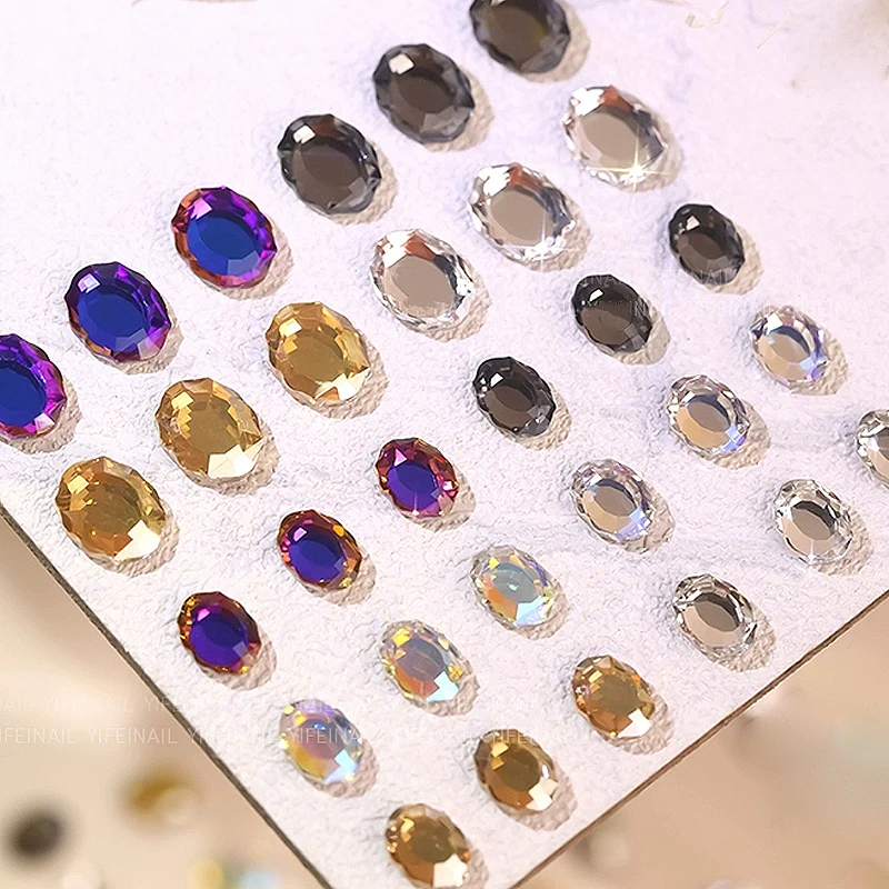 6x8mm Small Flower Edge Magic Mirror Nail Art Rhinestone Flat Back High Quality Oval Mirror 3D Manicure DIY Decoration 30/100PCS
6x8mm Small Flower Edge Magic Mirror Nail Art Rhinestone Flat Back High Quality Oval Mirror 3D Manicure DIY Decoration 30/100PCS