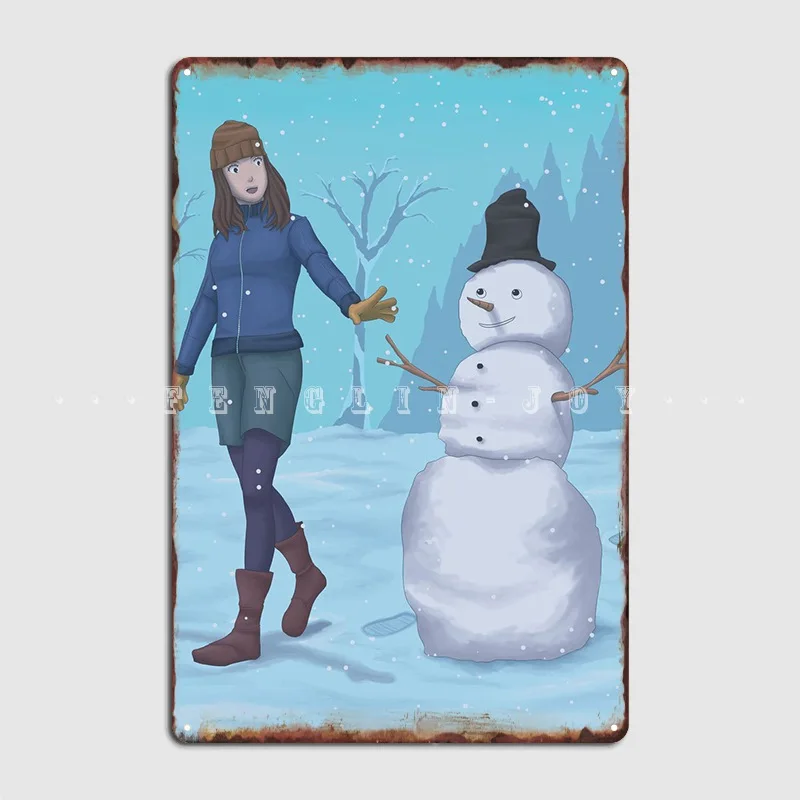Girl And Snowman Metal Sign Cinema Cinema Living Room Classic Mural Painting Tin Sign Posters
Girl And Snowman Metal Sign Cinema Cinema Living Room Classic Mural Painting Tin Sign Posters