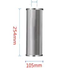 10 inch big fat filter element 50 mesh 304 all stainless steel filter element water purifier filter screen can be cleaned filter