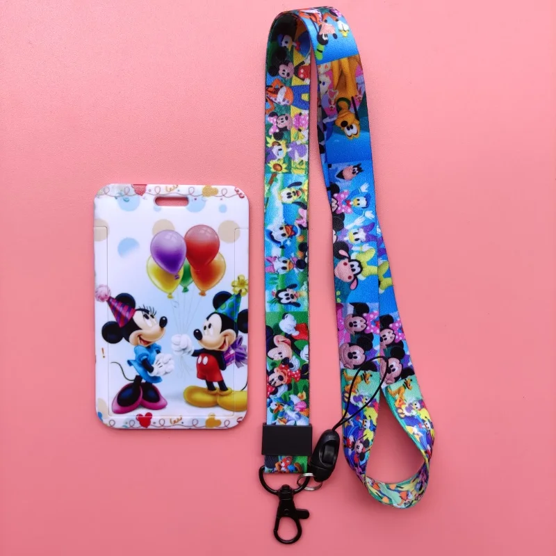 Disney Mickey Minnie Kids ID Badge Holder Gift with Cute Neck Lanyard Strap for Women and Men ,capacity:2 Credit Cards 
Disney Mickey Minnie Kids ID Badge Holder Gift with Cute Neck Lanyard Strap for Women and Men ,capacity:2 Credit Cards