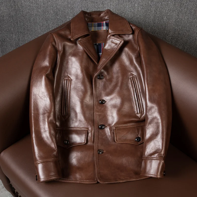 Free shipping.Brand new brown Men's business casual leather coat.sales quality horsehide jacket.plus size warm leather windcoat
Free shipping.Brand new brown Men's business casual leather coat.sales quality horsehide jacket.plus size warm leather windcoat