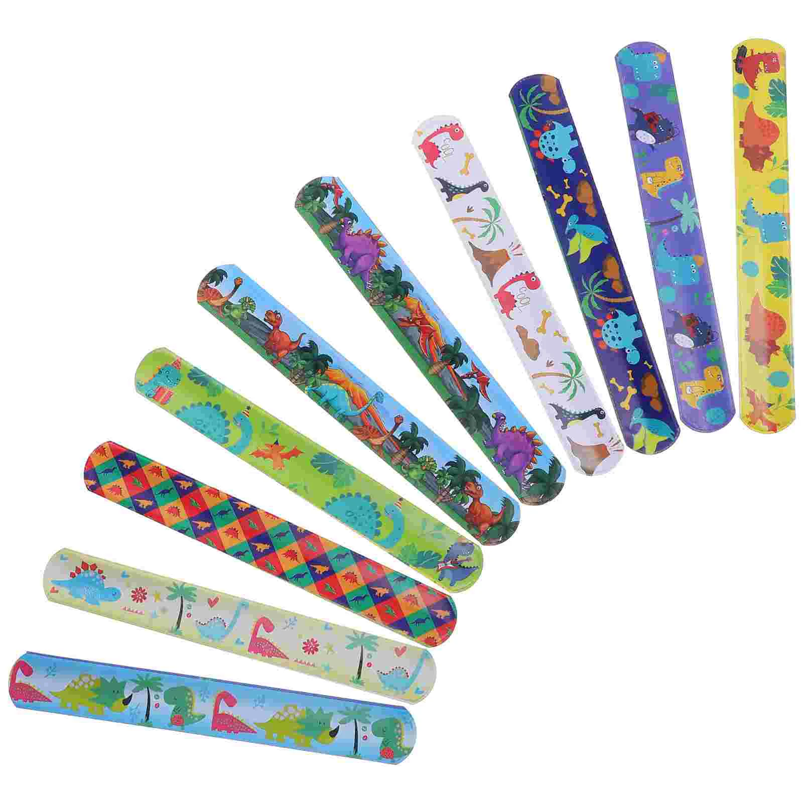 100 Pcs Party Slap Bracelets Dinosaur Toy Tiny Gifts Papa Circle Decorative Cartoon Steel Supply Bulk
100 Pcs Party Slap Bracelets Dinosaur Toy Tiny Gifts Papa Circle Decorative Cartoon Steel Supply Bulk