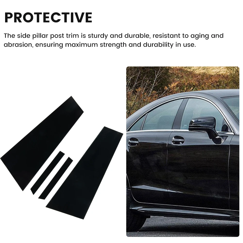 Window Trim Car Pillar Wax Safe 4pcs Anti-Collision Rubber Auto Parts Car Wash Decorative Strip Auto Accessories
Window Trim Car Pillar Wax Safe 4pcs Anti-Collision Rubber Auto Parts Car Wash Decorative Strip Auto Accessories
