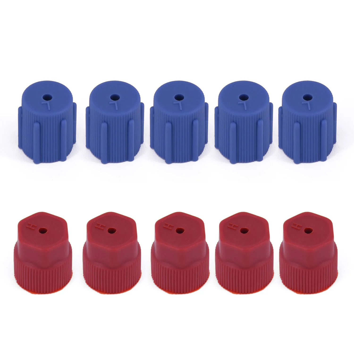 10 Pcs R134a AC System Cap Charging Port Cap 13mm & 16mm Blue Red Service Cap High Low Side
10 Pcs R134a AC System Cap Charging Port Cap 13mm & 16mm Blue Red Service Cap High Low Side