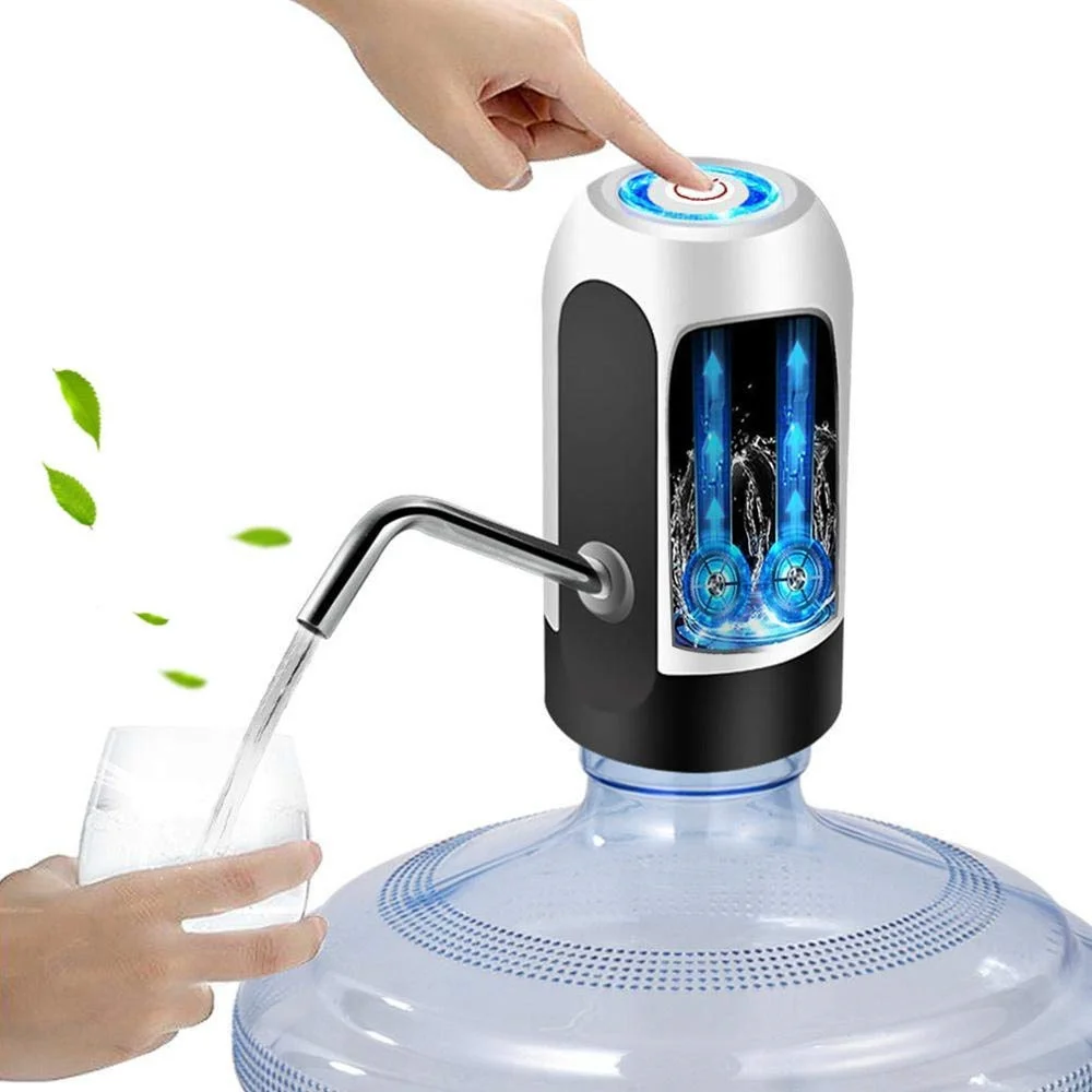 Electric Portable Water Dispenser Pump for 5 Gallon Bottle Usb Charge With Extension Hose Barreled Tools 
Electric Portable Water Dispenser Pump for 5 Gallon Bottle Usb Charge With Extension Hose Barreled Tools